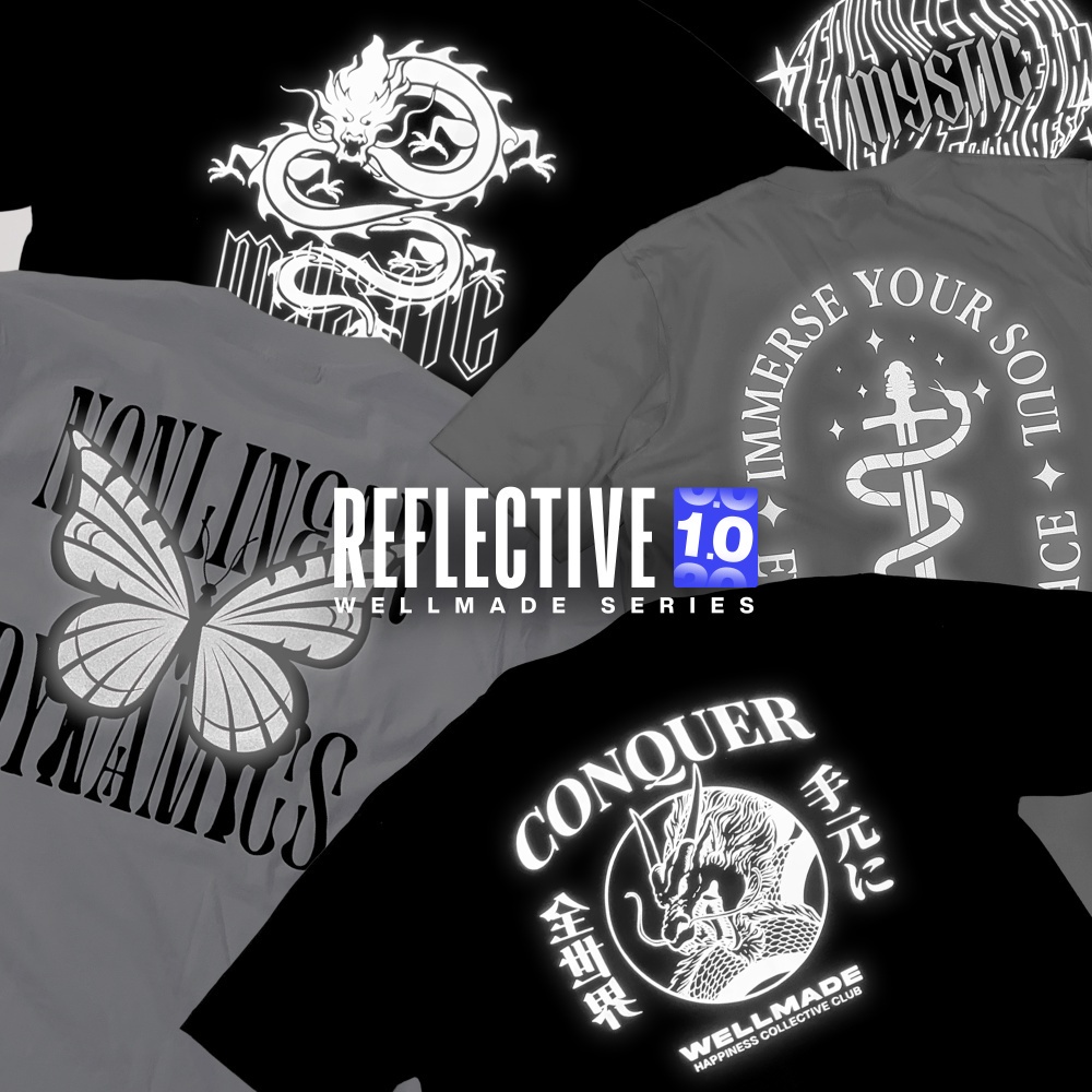 WELLMADE 1.0 SILVER | BADJOE. CO | KAOS REFLECTIVE SILVER