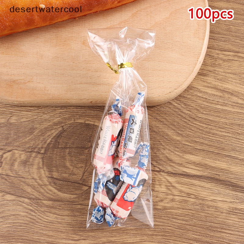 Deid 100Pcs /Pack Self Sealing Cellophane Bags Kantong Bening Resealable Cellophane Bags Martijn