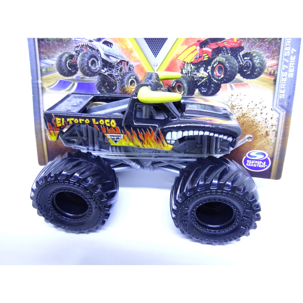 Mainan Diecast MJ Spin Master El Toro Loco Hitam