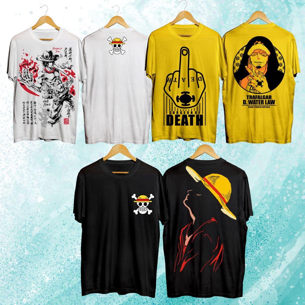 Kaos Motif One Piece All size