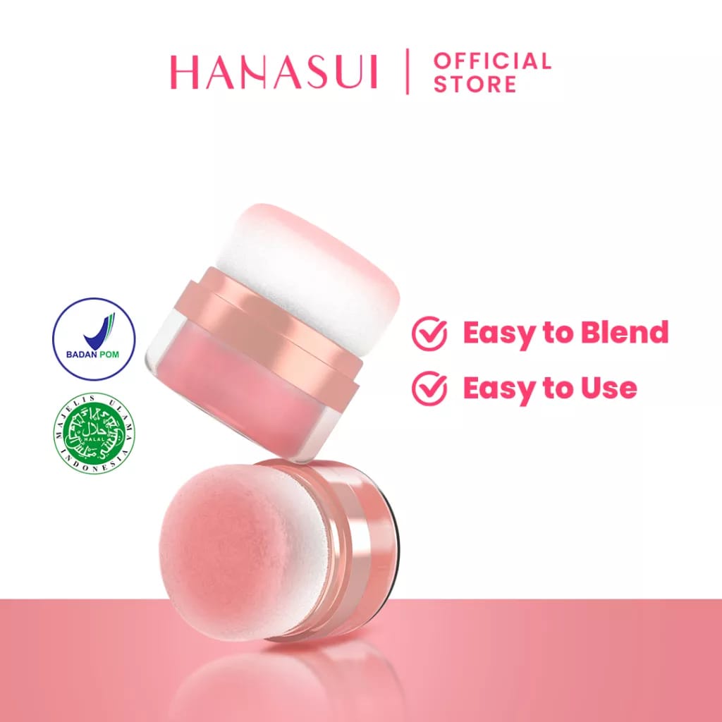 hanasui cheek blush on