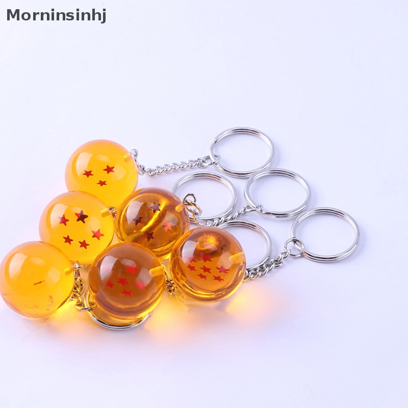 Mornin Anime Dragon Ball Series Gantungan Kunci Ch Aksesoris1 2 3 4 5 6 7bintang Dragon Ball Cosplay Keyring Liontin Holder Mainan Hadiah id