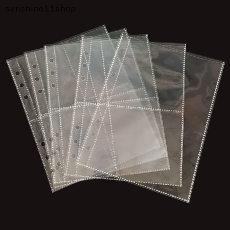 Sho A5 Binder Sleeves 1P 2P 4P Pengikat Album Foto Transparan Refill Inner Sleeves N