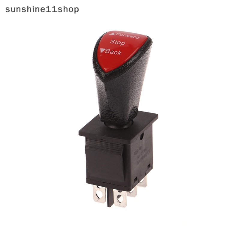 Sho Forward-Stop-Back DPDT 6Pin Latching Slide Rocker Switch AC 250V 6A AC 125V 20A KCD4-604-6P Aksesoris Saklar Mobil N