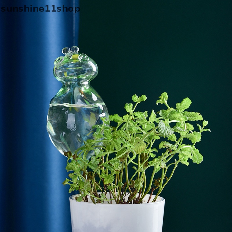 Sho Bola Dunia Penyiraman Otomatis Tanaman Bunga Water Bulbs Bentuk Hewan Kaca Dekorasi Rumah Sistem Penyiraman Taman Self Watering Device N