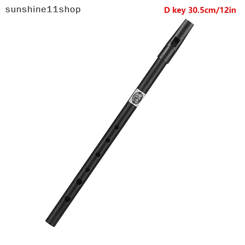 Sho 1Pc 6lubang Suling C/D Kunci Irish Whistle Ireland Tin Penny Whistle Metal Flute N