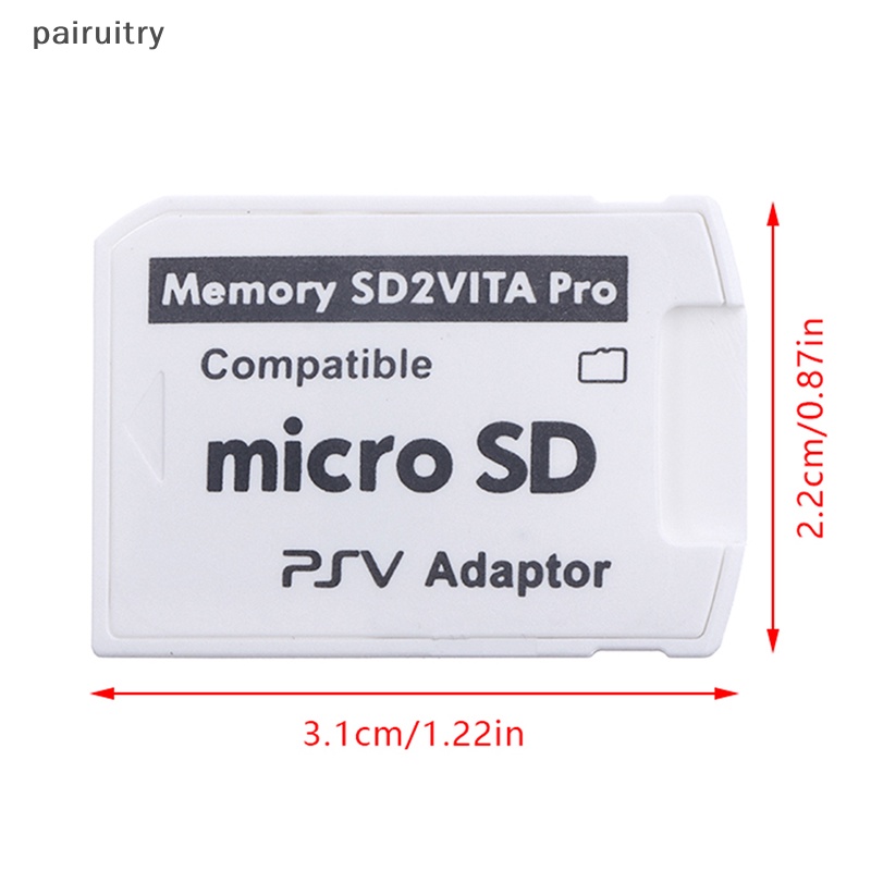 Adaptor Memory Card PRT Untuk Sony PlayStation VITA SD2 VITA Pro Henkaku 3.65 System PRT