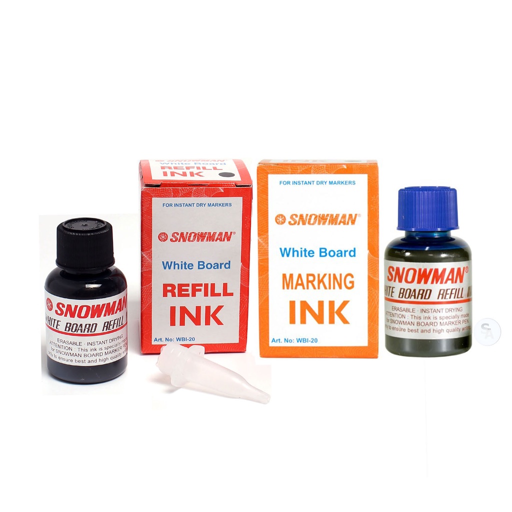 

SNOWMAN - Refill Tinta Spidol Papan Tulis - Pcs