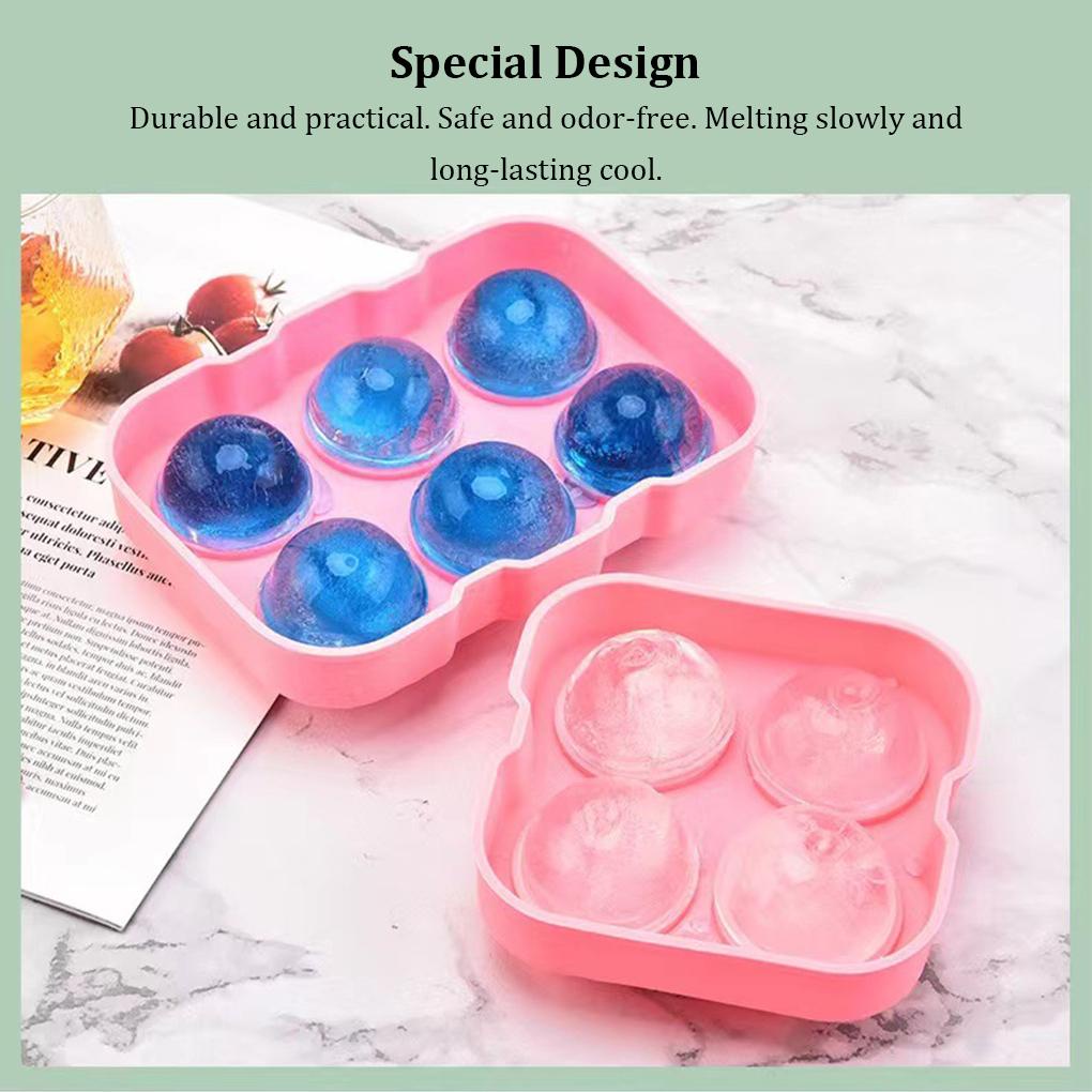 Cetakan Ice Ball Universal Balanced Ice-cube Tray Dapur Restoran Cetakan Jelly Dengan Tutup Untuk Pesta Malam Hajatan