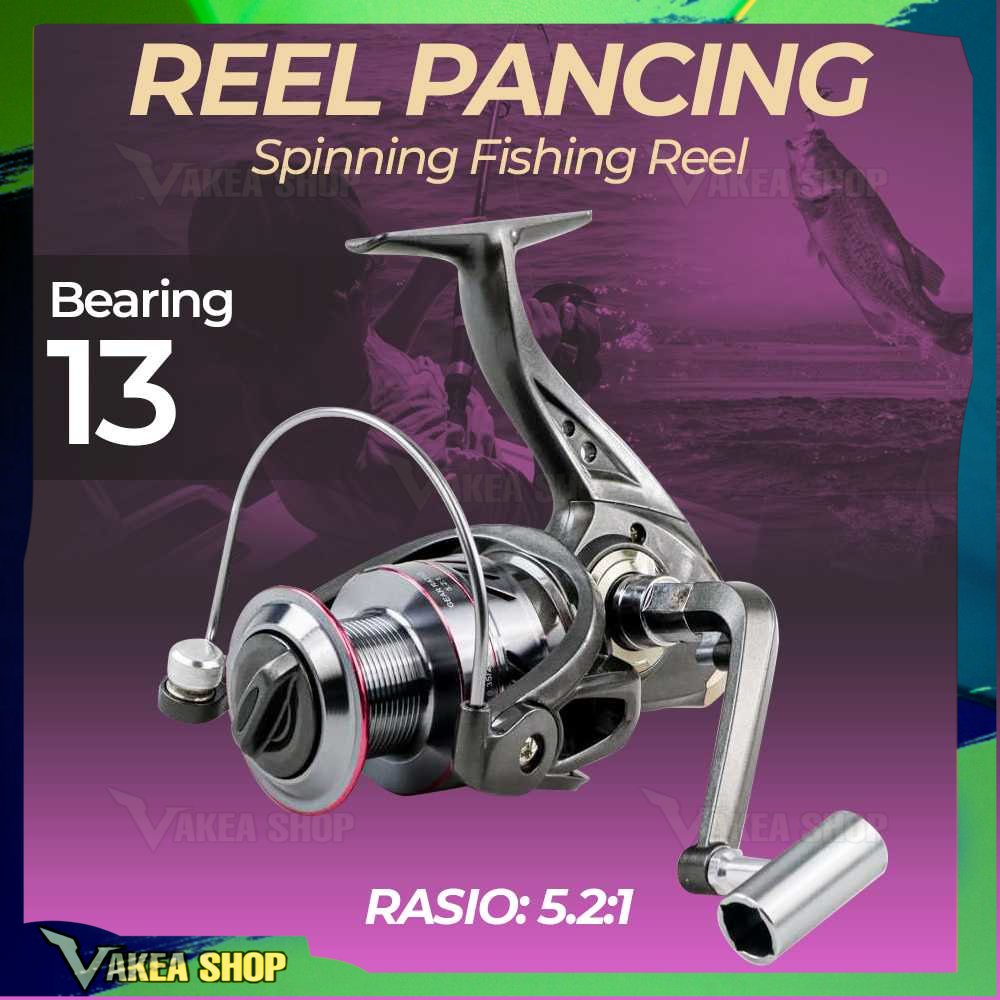DiaoDeLai Reel Pancing Spinning Fishing Reel 13 Ball Bearing 5.2:1 ~ YO5000