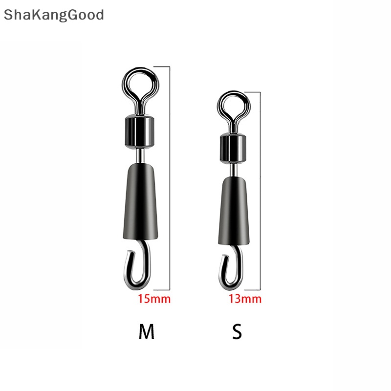 Skid Carp Fishing Quick Change Putar Metode Snap Putar Alat Aksesoris Pancing Jig Hooks Tackle Connector SKK