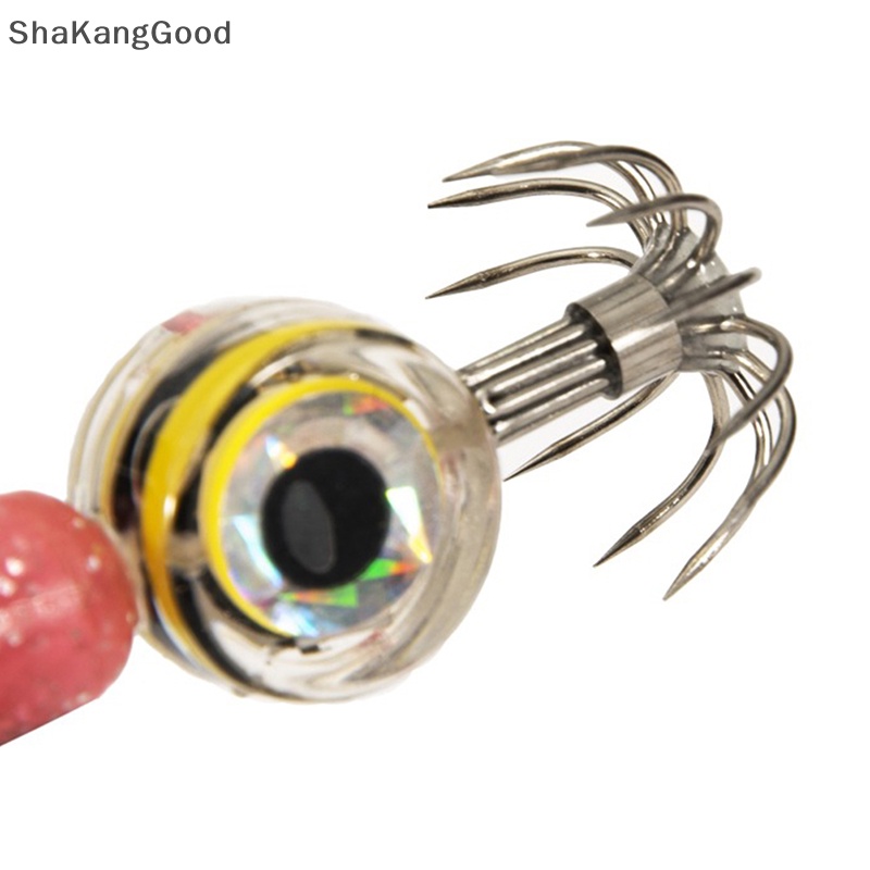 Skid Cuttlefish Squid Jig Hook Tackle Alat Untuk Memancing Laut Memancing Aksesori SKK