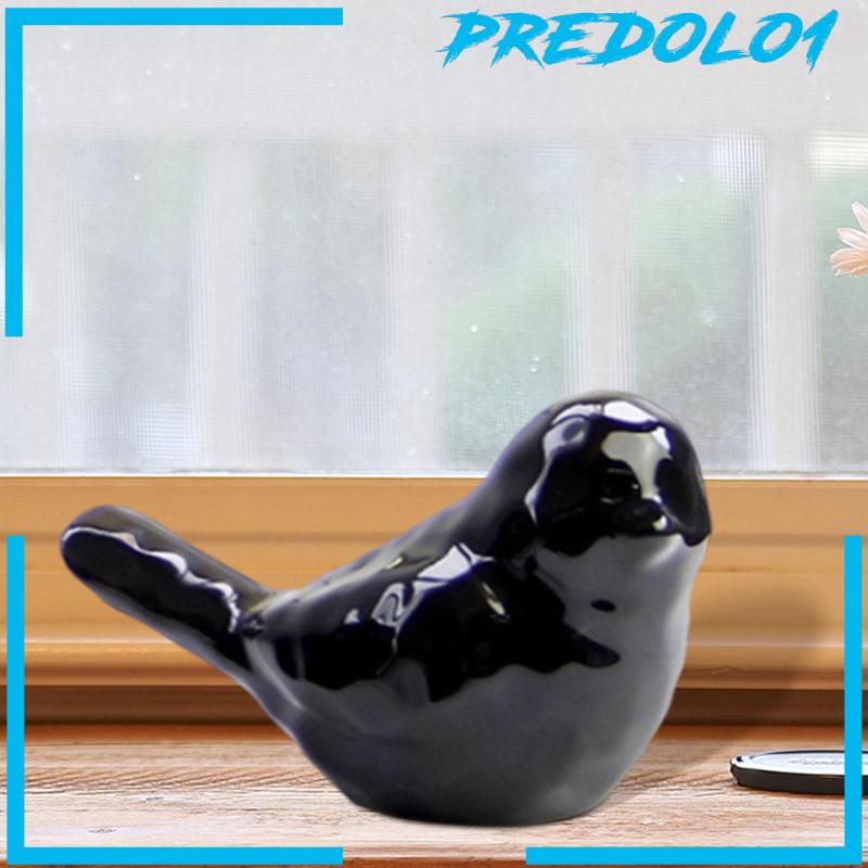 [Predolo1] Patung Burung Dekorasi Rumah Desktop Ornamen Burung Untuk Hadiah Kamar Tidur Menggambar Kamar