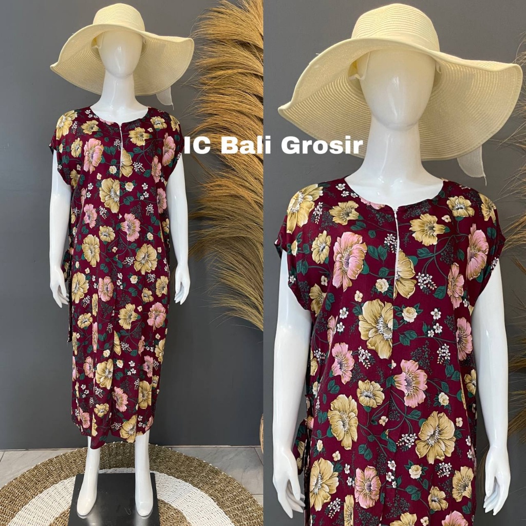 LONG DRESS CANTIKA 002 LDC002 DASTER IBU HAMIL DAN MENYUSUI DASTER RUMAHAN