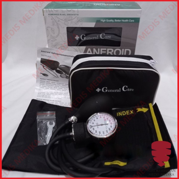 Tensimeter Aneroid General Care Alat Ukur Tekanan Darah Tensi Jarum Manual