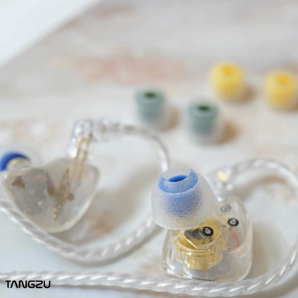 Tangzu Tang Sancai In-Ear Eartips Earphone Silikon Penutup Earphone Tips Earbuds Earplug Untuk Princess Changle ShiminLi Waner