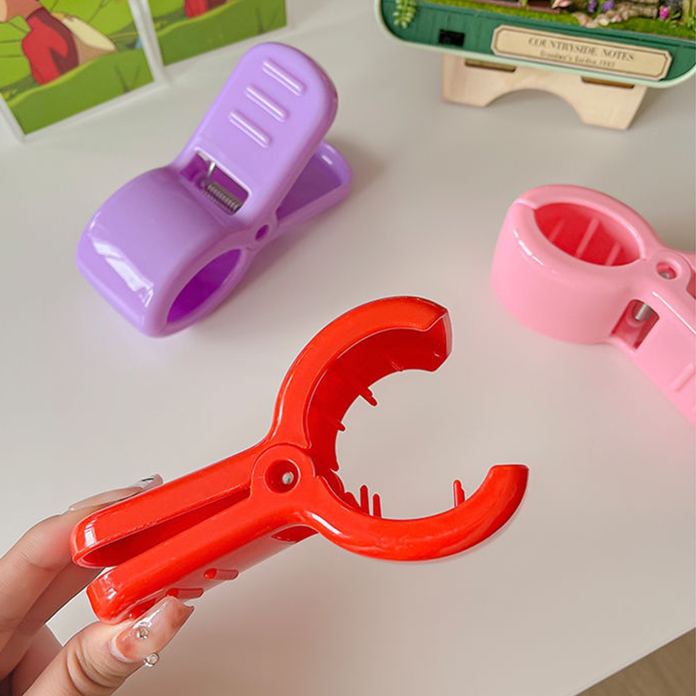 Wanita Jepit Rambut Ponytail Besar Merah Tinggi/ Korean INS Style Acrylic Hair Claws/ Jepit Rambut Hiu Cosplay Lucu Arrietty