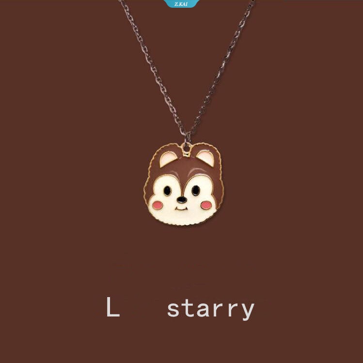 Linabell Kalung StellaLou Kawaii Liontin Gadis Klavikula Perhiasan Kepribadian Niche Desain Sweater Rantai Untuk Hadiah Anak [ZK]