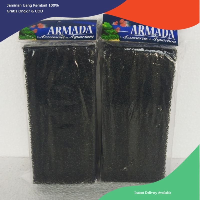 Kapas filter armada, busa foam hitam armada, kapas bio foam armada, spon busa filter armada, kapas f