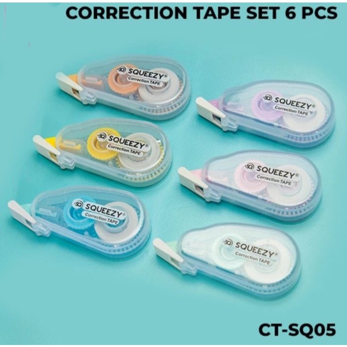 

Tip x kertas / Correction Tape isi 6 x 4 Meter