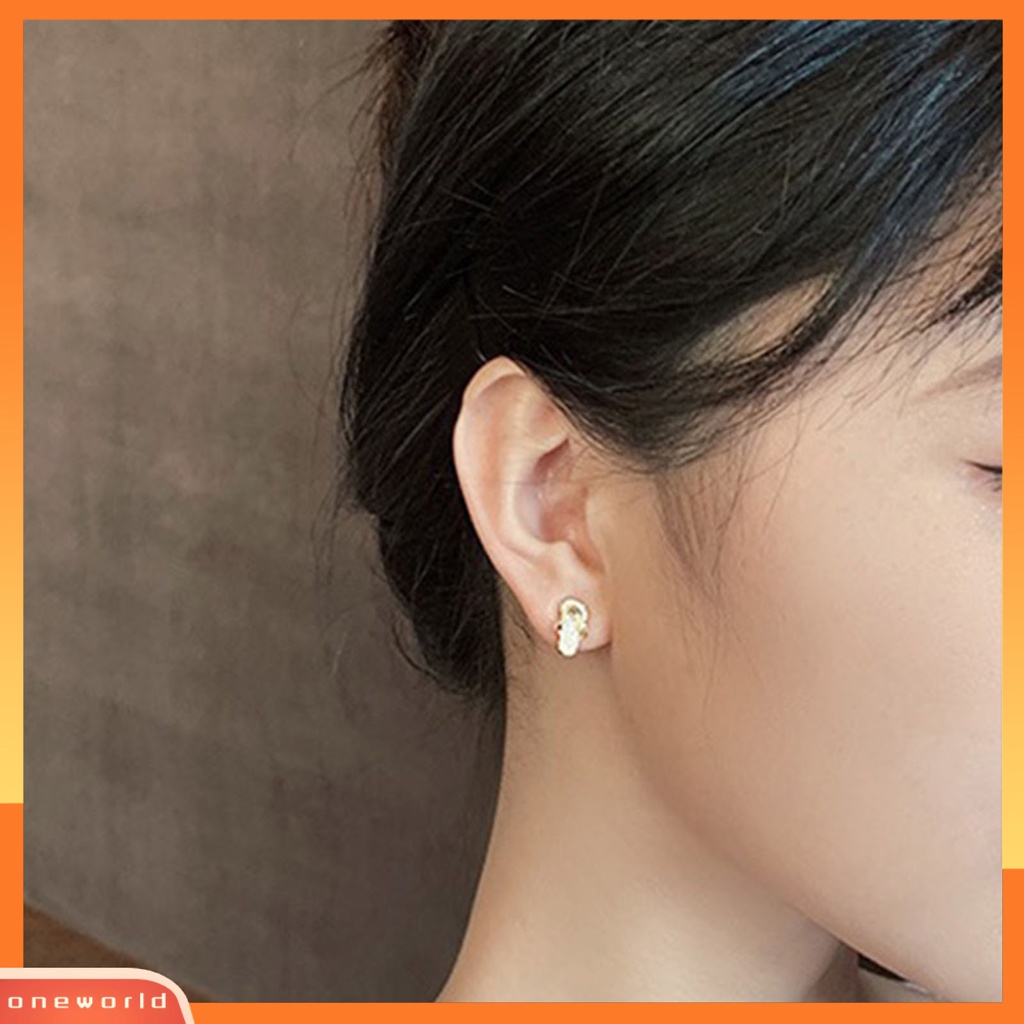 [WOD] Anting Kreatif Gaya Alloy Lucu Berbentuk Slop Wanita Ear Studs Untuk Wanita