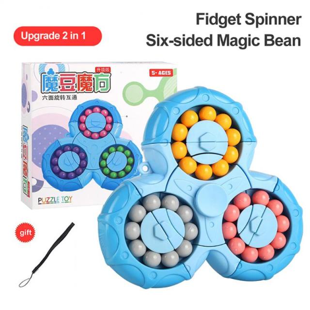 Mainan Sensorik Mainan Fidget Puzzle Berputar Spinner Sensorik Mainan Sensorik Autisme Untuk Dewasa Remaja Permainan Sekolah Stres Kecemasan Belajar Dekompresi Mainan