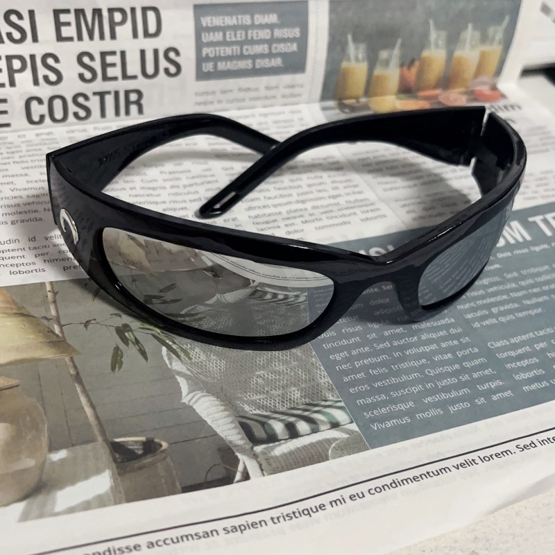 Kacamata Hitam Bulan Tren Fashion Retro Kepribadian Kacamata