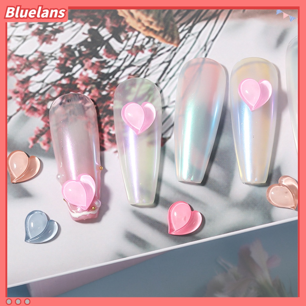 [BLM] 10pcs Nail Art Compact Kreatif Resin Cinta Permen Perhiasan Nail DIY Perlengkapan Untuk Anak Perempuan