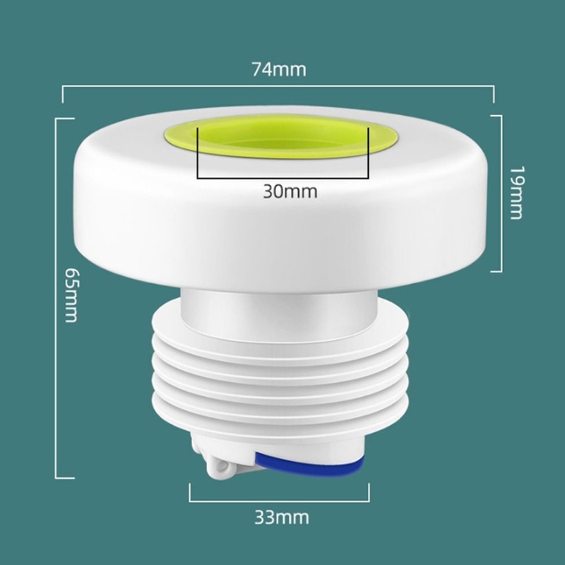 Sealing Plug Anti Bau Berkualitas Tinggi/Stopper Seal Pembuangan Air Lantai Shower Kamar Mandi/Penutup Drainer Seal Selokan Hama Anti Sumbat