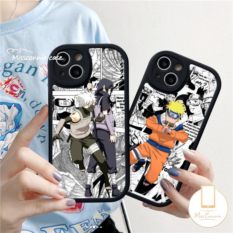 Untuk Redmi 9A A1 9T 9 10 10A 10C 9C A1+ POCO X3 NFC Pro K40s F4 M3 Mi 11T Pro Redmi Note 11 8 10s 11s 9 9s 10 11Pro 10Pro Max Cute Hokage Uzumaki Naruto Anime Soft Tpu Sarung Kartun