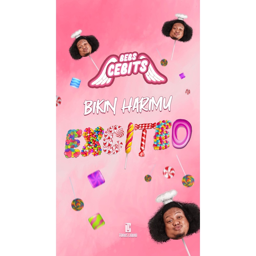 Bebs Cebits Mix Fruit Candy 60ML by Babe Cabita x Torus 100% Original