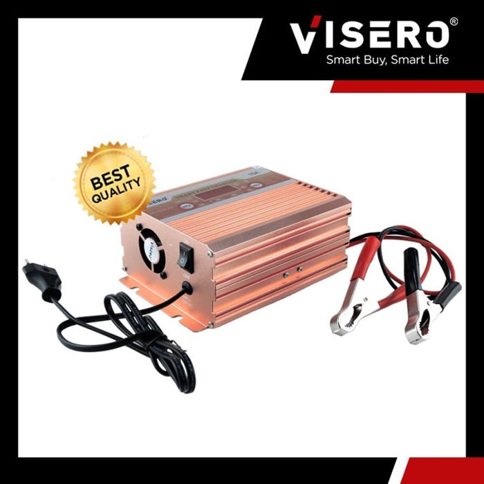 Visero VIO-1240A LED Battery Charger 40A 12V 40 Ampere 12 Volt Aki