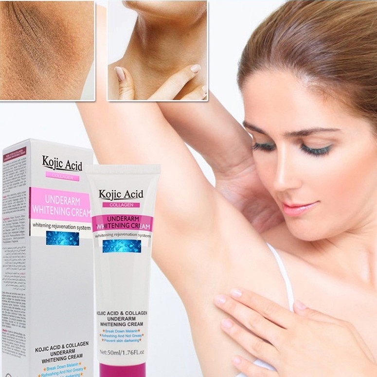 Underarm Cream Pemutih Ketiak Krim Pemutih Selangkangan Melembabkan Memutihkan Kulit Ampuh dan Cepat-50Gr