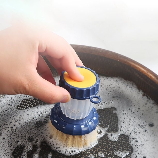 Sikat Sabut Sisal Dengan Dispenser Cuci Piring