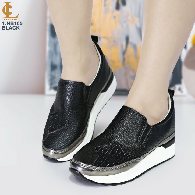 Sepatu Wedges Wanita KOREA NB 105 TOP QUALITY Sepatu Wanita Impor Batam