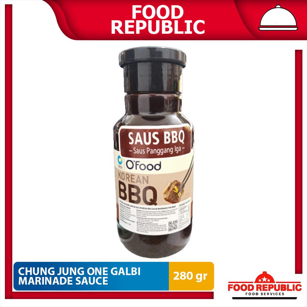 Chung Jung One Beef Galbi Sauce Marinade 280 Gr Saus Marinasi Ribs Bbq