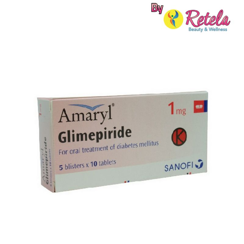 Amaryl 1mg Tab 10`S