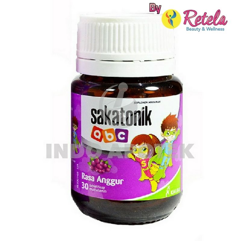 SAKATONIK ABC ANGGUR 1 BOTOL 30 TABLET