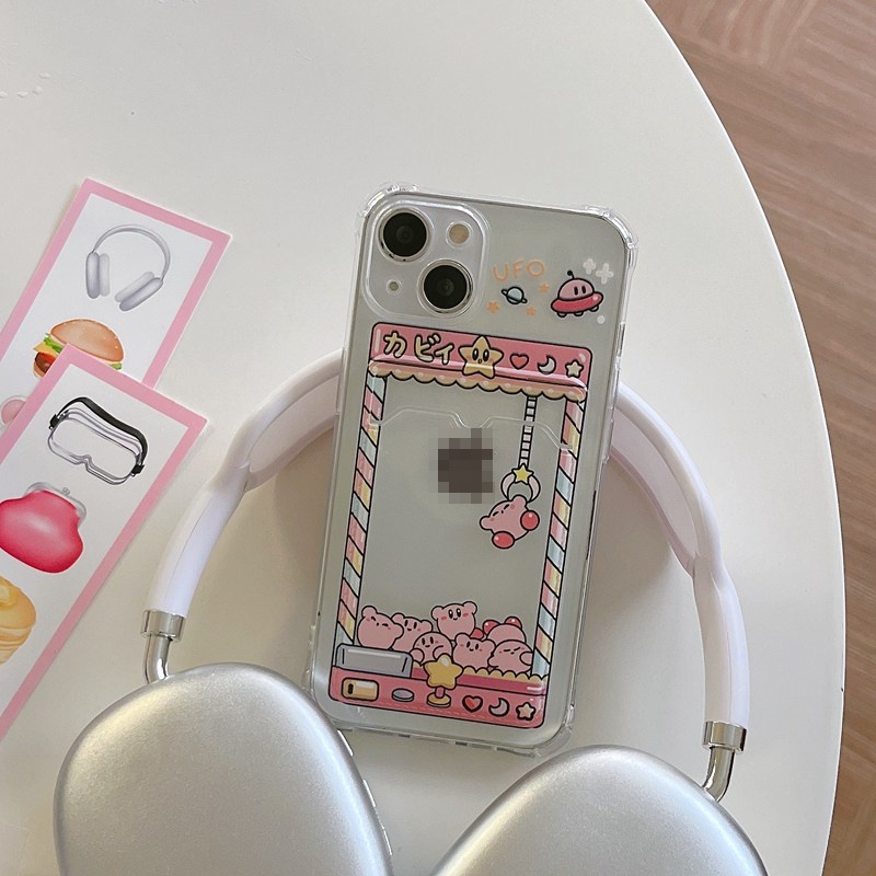 Card Case Kirby Super Star Soft Case HP iP iPhone 14 13 12 11 Pro X XS XR Max 7 8 + Plus FTD Casing Apple