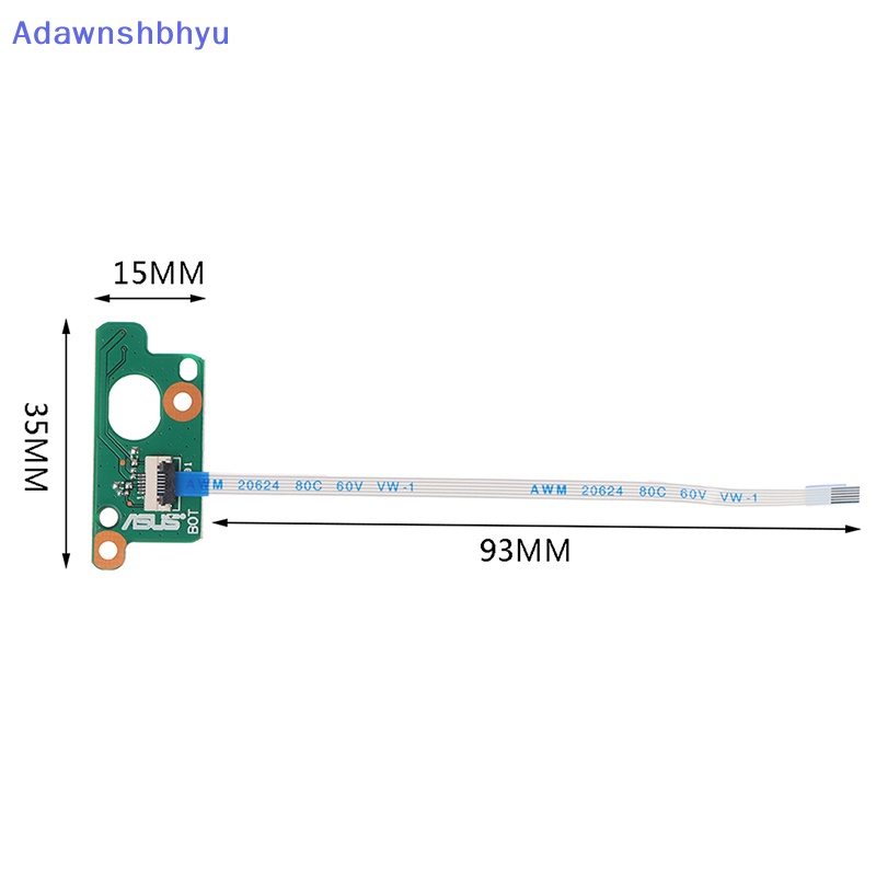 Adhyu Power Switch ON/Off Button Board W/Cable Untuk Asus X451C X403M W419L X453 x551ca ID