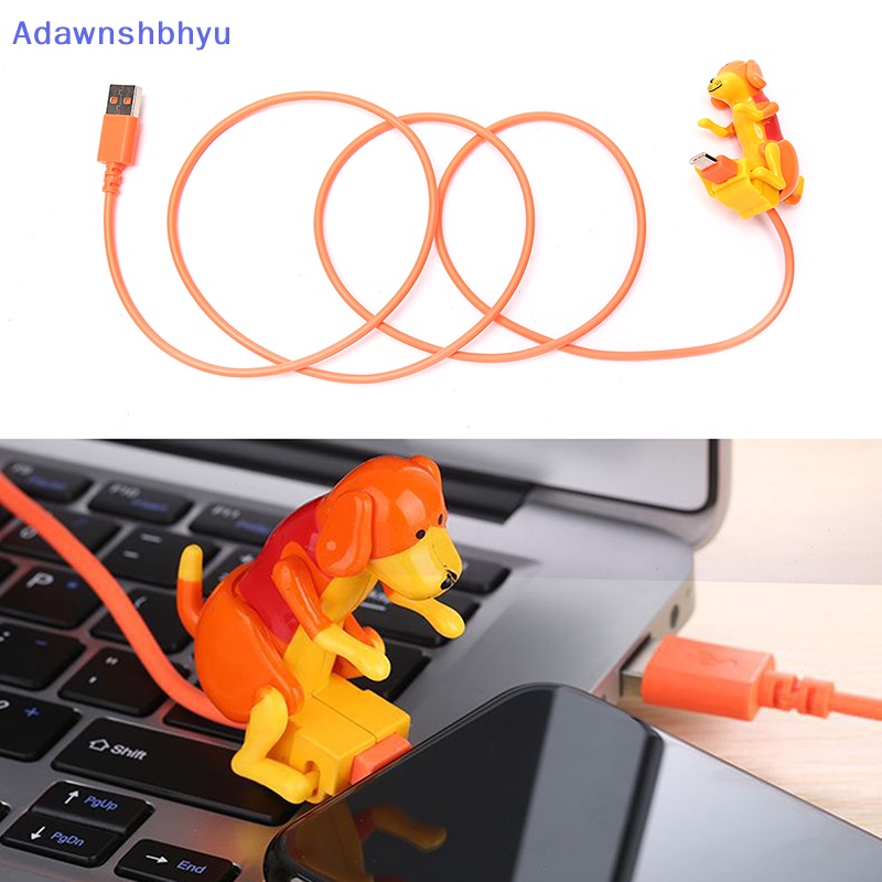 Adhyu Funny Humping Dog Fast Charger Kabel Jalur Cas Kabel Tanggal Daya Lucu ID