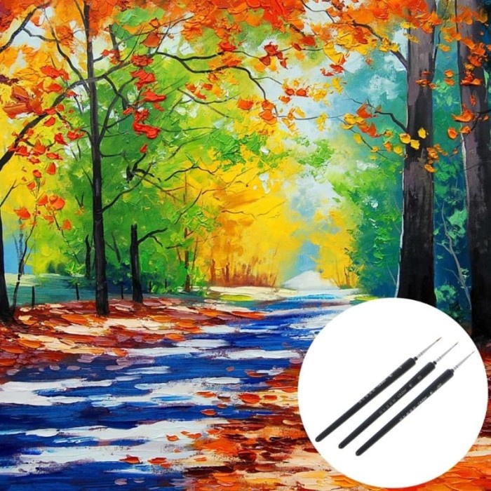 

Miniature & Detailing Brush 0/00/000 3pcs