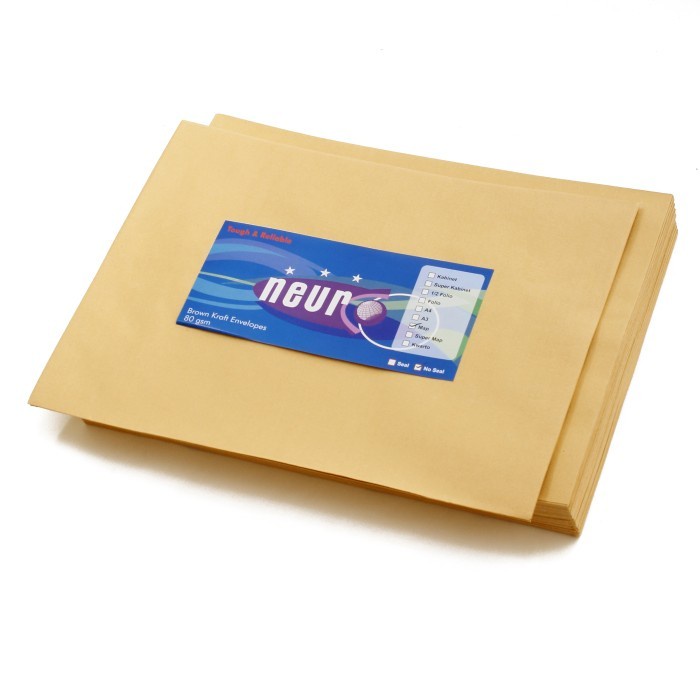 

HOT Amplop Coklat Ukuran Map Neuro 27,5 x 37,5 cm