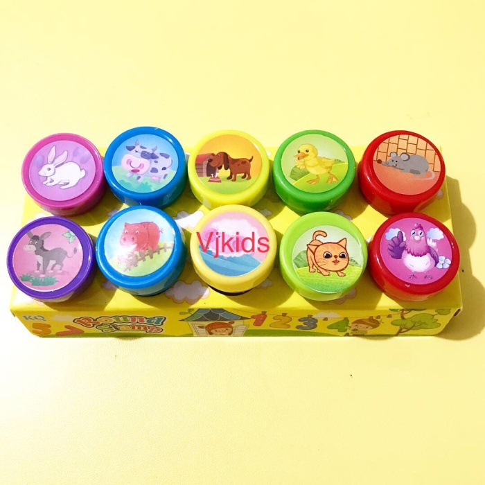 

Stamp, stempel, cap anak farm animal murah