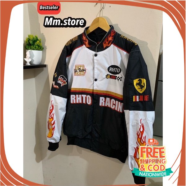 JAKET PERGI CAFE TREVELING KONSER/ FULL BORDIR  NASCAR JACKET VINTAGE RACING JEFF GORDON CHASE AUTHE