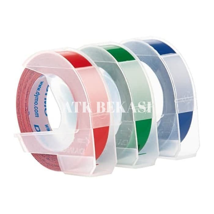 

Promo Terjangkau Refill Pita Label Dymo Embossed 9mm Biru - Biru