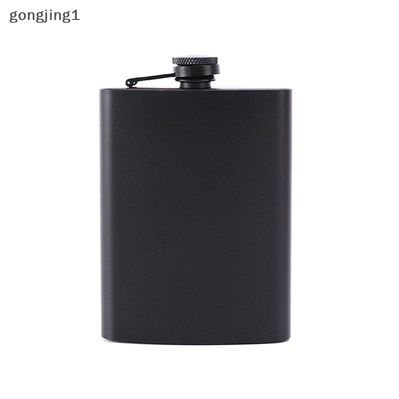 Ggg Hip Flask Stainless Steel Portable Travel Flagon Wine Whisky Pot Botol Minuman Keras ID