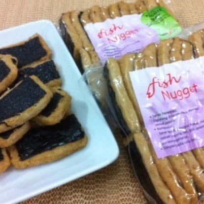 

veggie way fish nugget vegetarian / sliced fish / ikan potong nugget