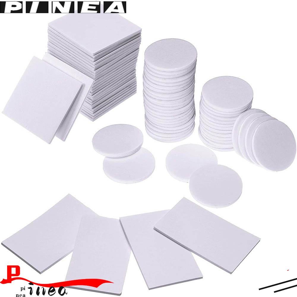 Nanas 100pcs Perekat Dua Sisi EVA Mounting Sticky Fixing Pads