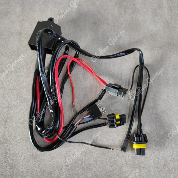 Kabel Set Premium H4 Hi Low + Relay / Kabel Set HID / Projector